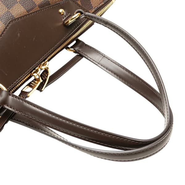 Pre-owned Louis Vuitton Damier Ebene Westminster PM Brown