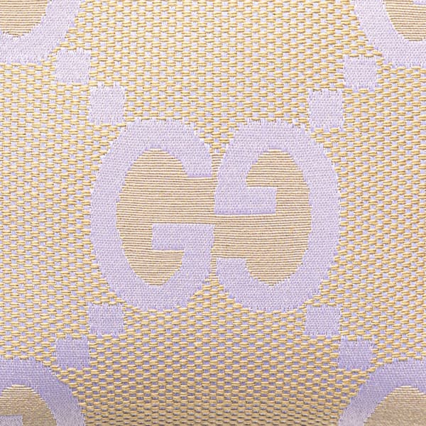 Pre-owned Gucci Mini Jumbo GG Canvas Interlocking G Satchel Brown