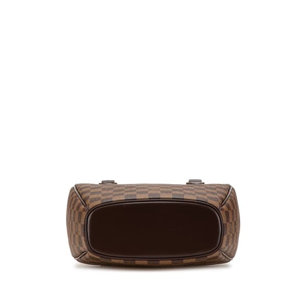 Pre-owned Louis Vuitton Damier Ebene Sarria Seau Brown