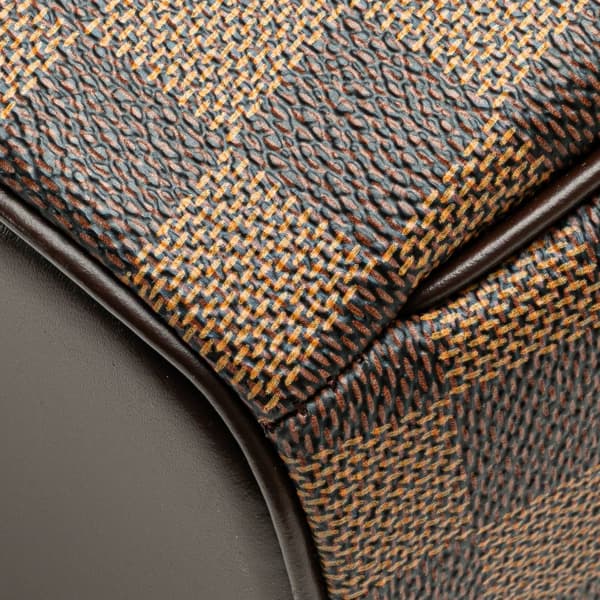 Pre-owned Louis Vuitton Damier Ebene Sarria Seau Brown