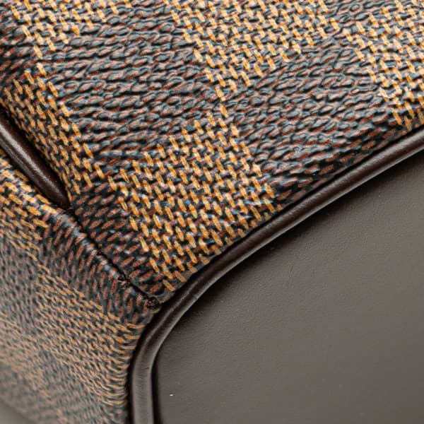 Pre-owned Louis Vuitton Damier Ebene Sarria Seau Brown