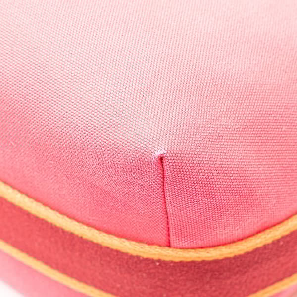 Pre-owned Hermès Small Toile Bride A Brac Pink