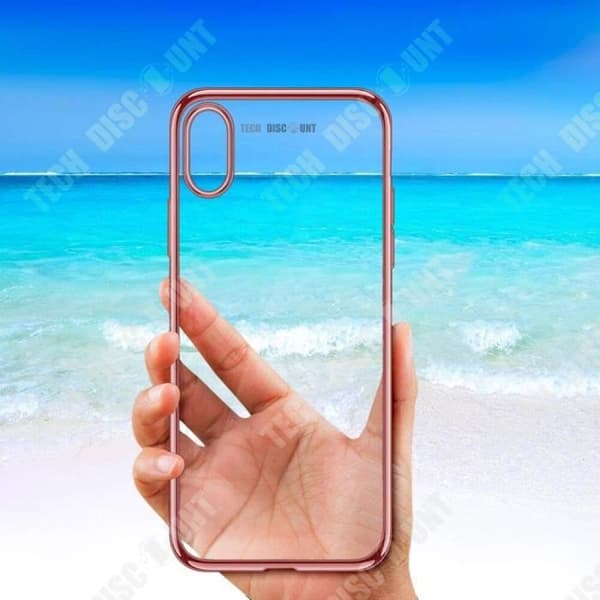 TD® Clear Phone Case Lätt och slitstark Passar iPhone X XS Plus