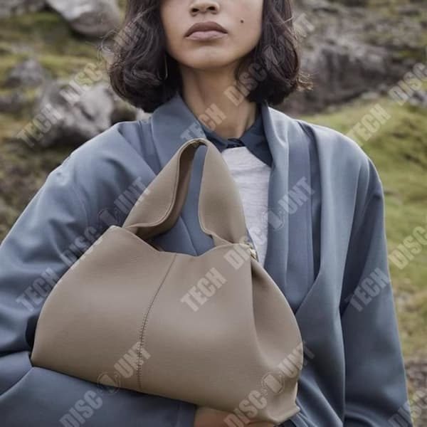 TD® Kvinnor nya dumpling moln enkel axel Messenger underarm väska mode ryggsäck nisch väska läder handväska väska