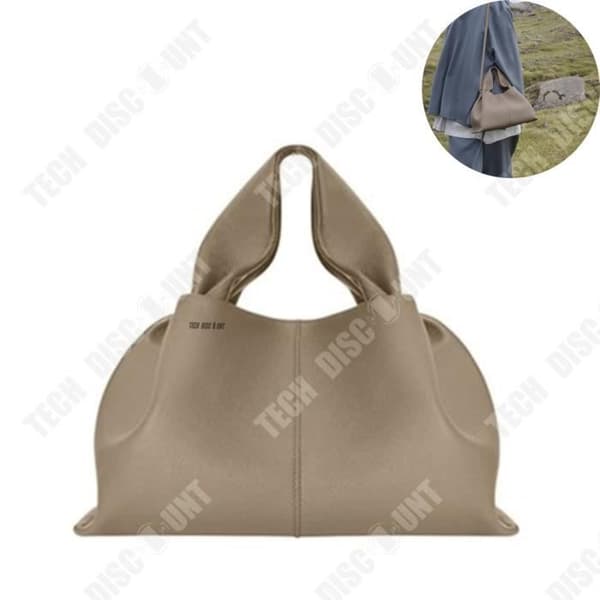TD® Kvinnor nya dumpling moln enkel axel Messenger underarm väska mode ryggsäck nisch väska läder handväska väska