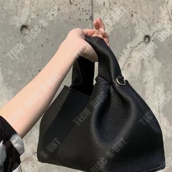 TD® Niche Kohudsväska Cloud Shoulder Handväska Väska Nytt mode ryggsäck Damväska Dumpling Messenger Armpit Bag