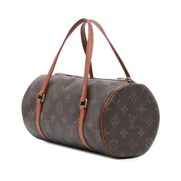 Pre-owned Louis Vuitton Monogram Papillon 26 Brown