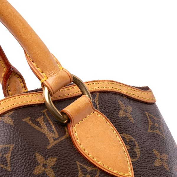 Pre-owned Louis Vuitton Monogram Lockit PM Brown