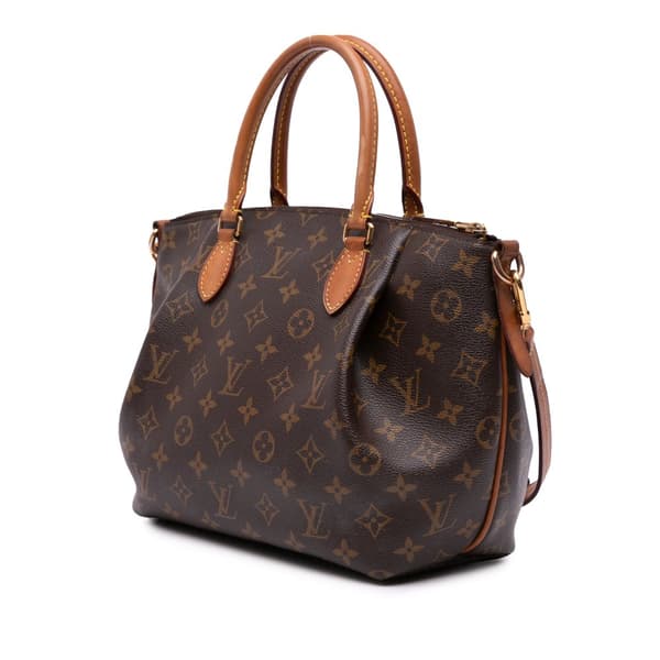 Pre-owned Louis Vuitton Monogram Turenne PM Brown