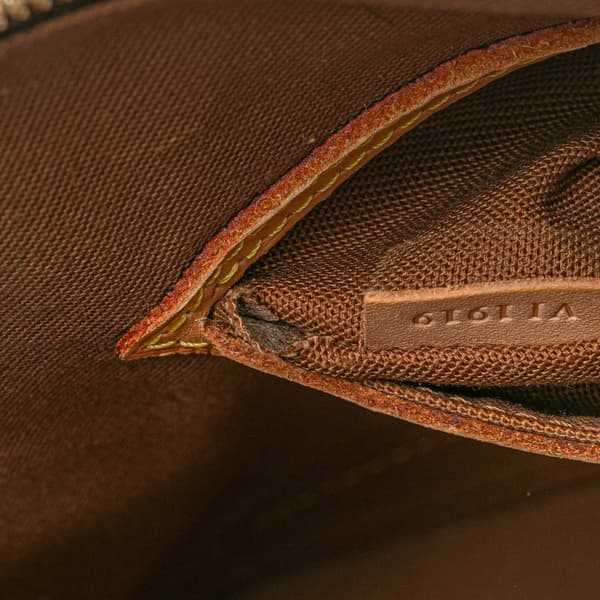 Pre-owned Louis Vuitton Monogram Alma PM Brown