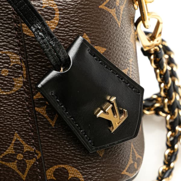 Pre-owned Louis Vuitton Monogram Reverse Vanity PM Brown