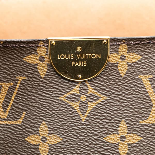 Pre-owned Louis Vuitton Monogram Flandrin Brown