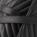 Pikkukuva 10 / 10: Pre-owned Saint Laurent Large Chevron Sheepskin Monogram College Satchel Black