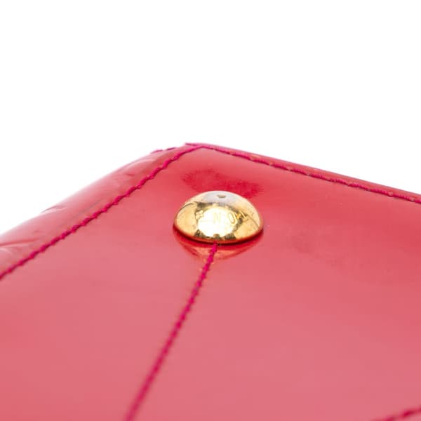 Pre-owned Louis Vuitton Monogram Vernis Montana Red