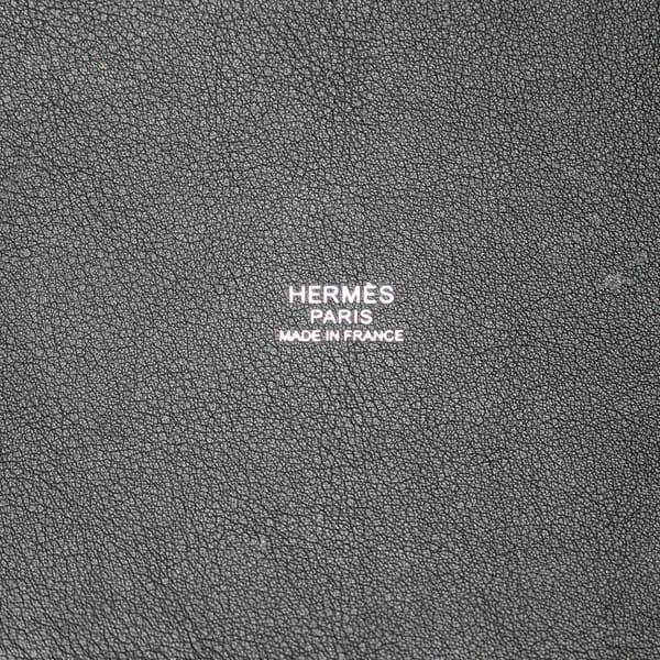 Pre-owned Hermès Feutre and Swift Picotin Lock 18 Blue