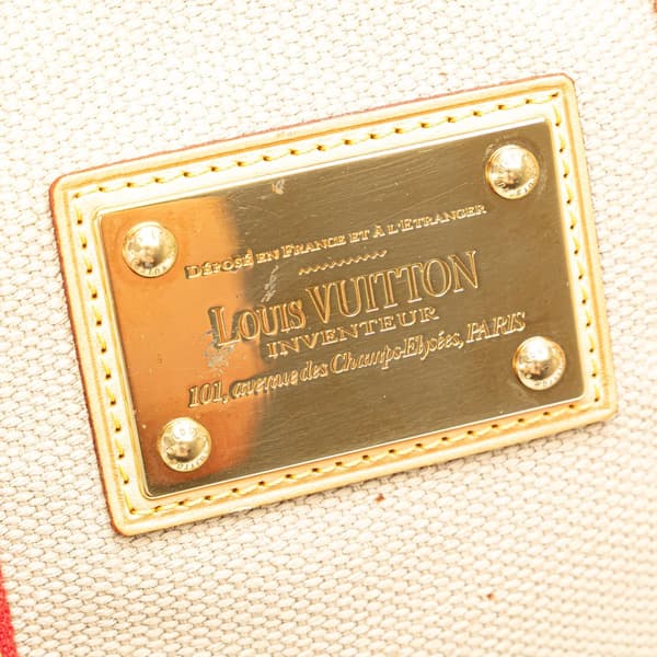 Pre-owned Louis Vuitton Antigua Cabas PM Brown