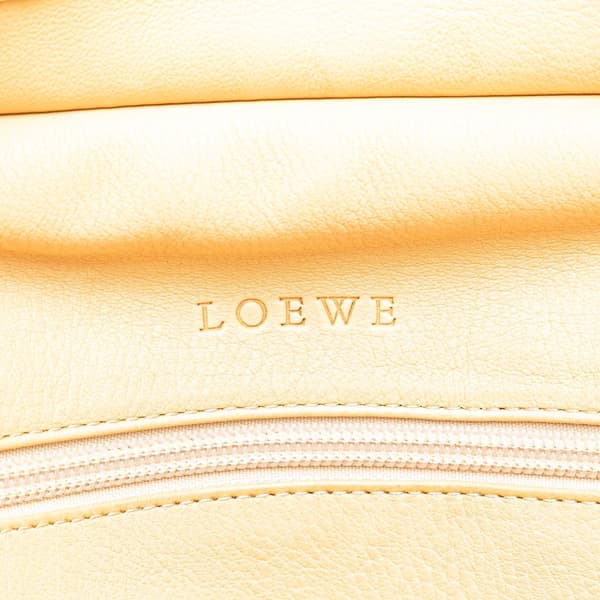 Pre-owned LOEWE Suede Amazona 32 Brown