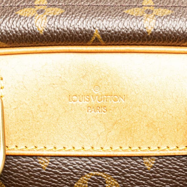 Pre-owned Louis Vuitton Monogram Trouville Brown
