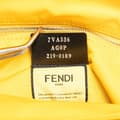 Miniatyrbild 6 av 10: Pre-owned Fendi Large Econyl Nylon Baguette Satchel Yellow
