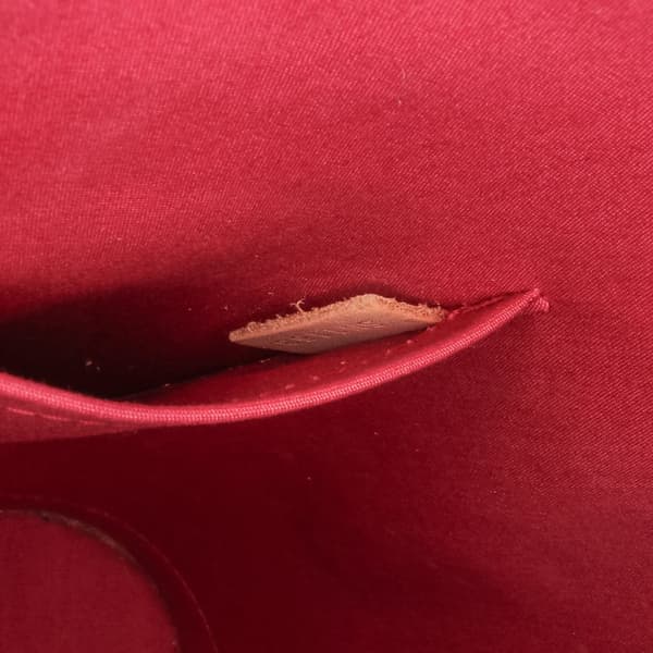 Pre-owned Louis Vuitton Monogram Vernis Alma GM Red