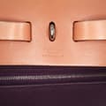 Miniatyrbild 5 av 10: Pre-owned Hermès Toile Herbag Zip 31 Purple