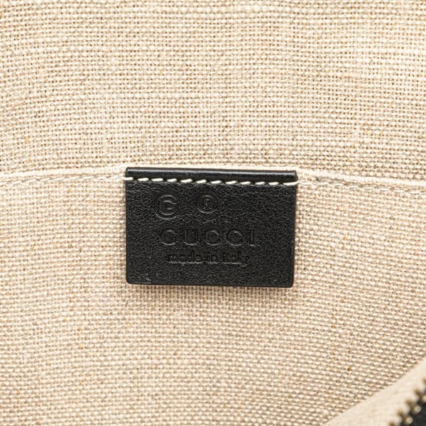 Pre-owned Gucci Mini Microguccissima Dome Satchel Black