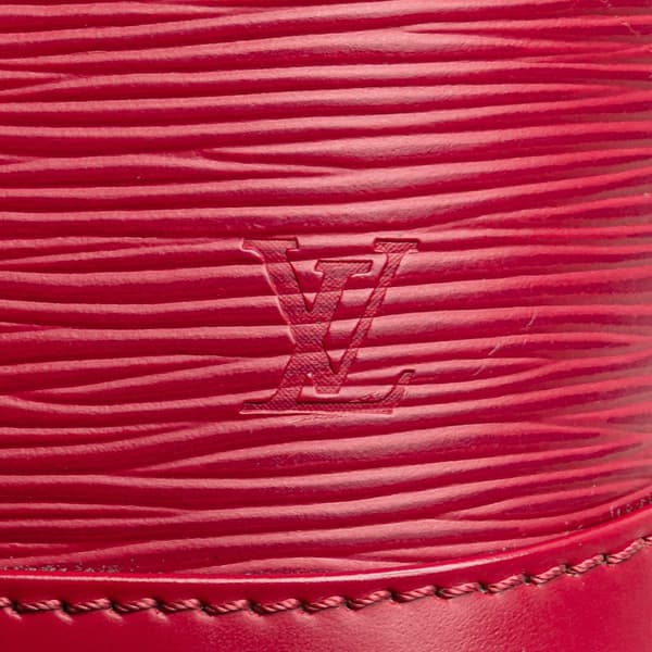 Pre-owned Louis Vuitton Epi Nano Alma Pink