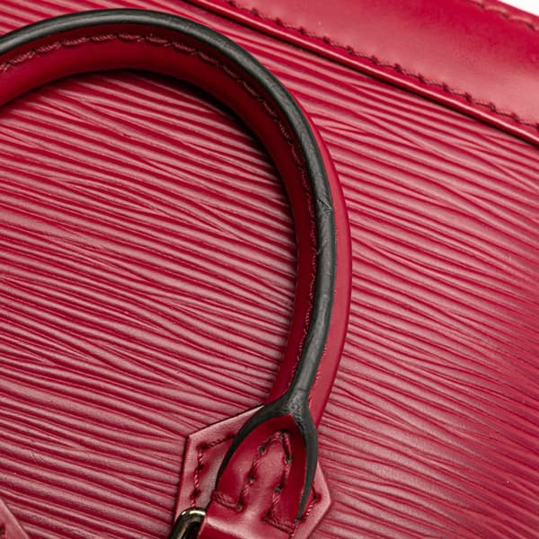 Pre-owned Louis Vuitton Epi Nano Alma Pink