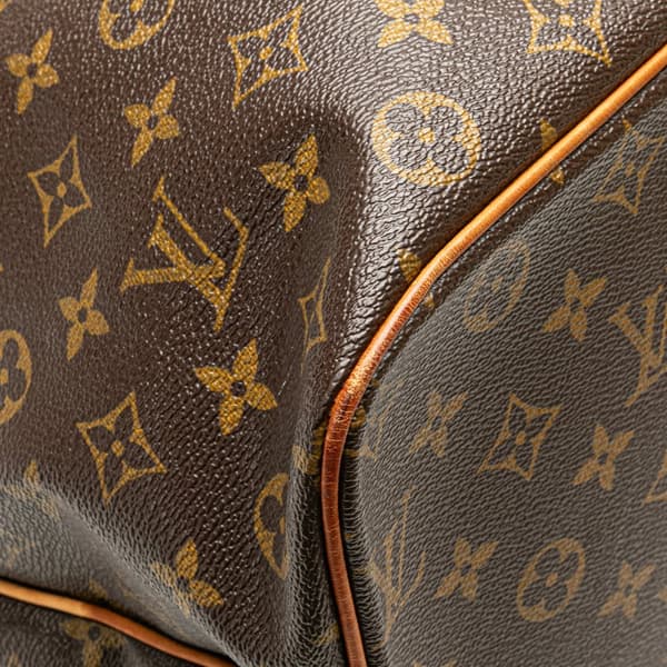 Pre-owned Louis Vuitton Monogram Palermo GM Brown