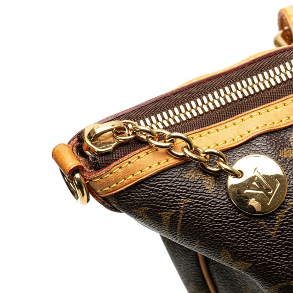 Pre-owned Louis Vuitton Monogram Palermo GM Brown