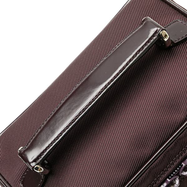 Pre-owned Gucci Nylon Vanity Bag Purple