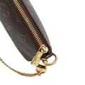 Miniatyrbilde 8 av 10: Pre-owned Louis Vuitton Monogram Mini Pochette Accessoires Brown