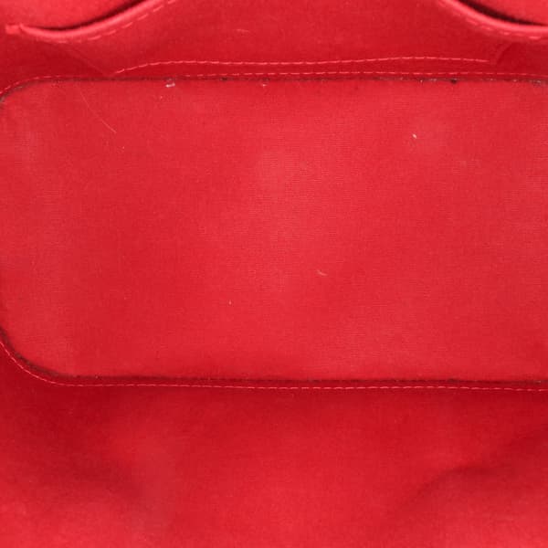 Pre-owned Louis Vuitton Monogram Vernis Alma BB Red