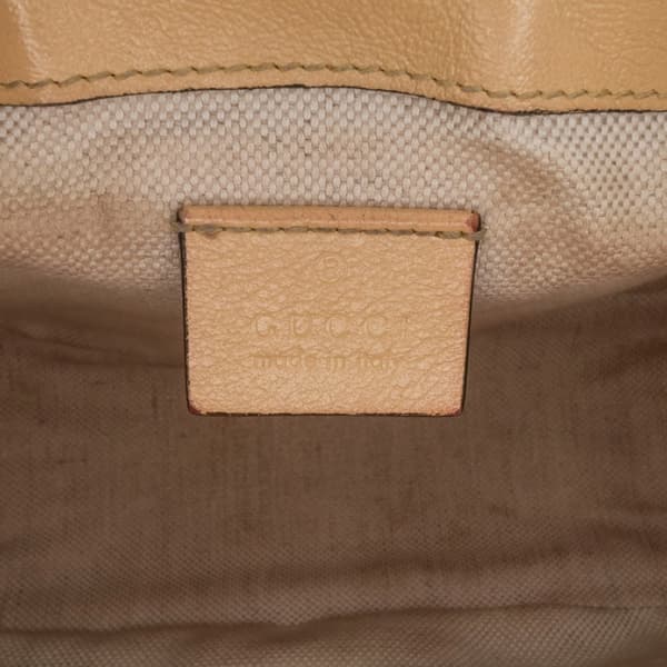 Pre-owned Gucci Mini Tricolor GG Marmont Matelasse Leather Torchon Top Handle Bag Red