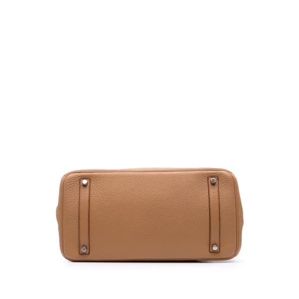 Pre-owned Hermès Togo Birkin Retourne 35 Brown