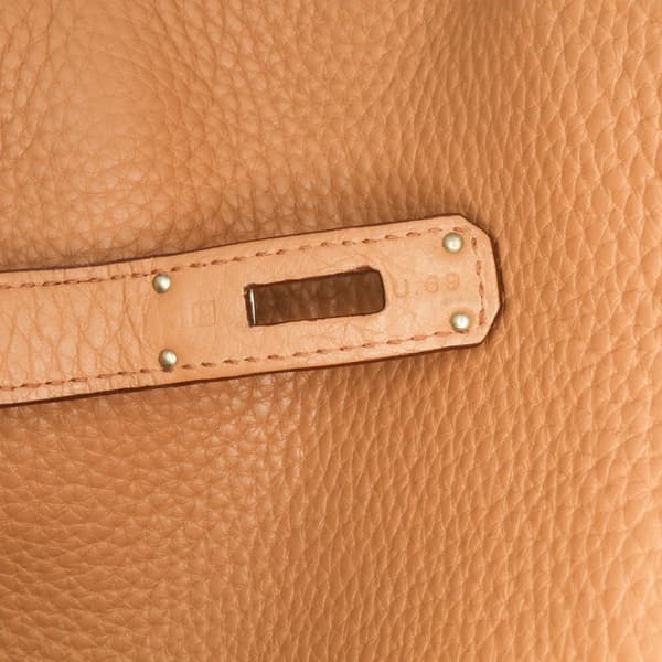 Pre-owned Hermès Togo Birkin Retourne 35 Brown