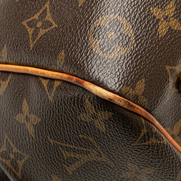Pre-owned Louis Vuitton Monogram Tivoli PM Brown