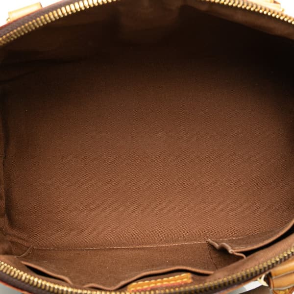Pre-owned Louis Vuitton Monogram Tivoli PM Brown
