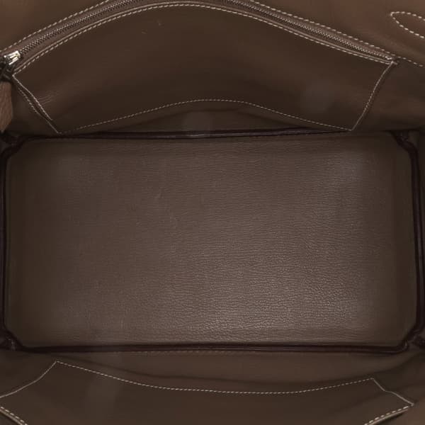 Pre-owned Hermès Togo Birkin Retourne 35 Brown