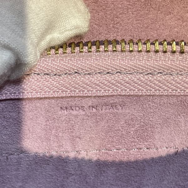 Pre-owned Celine Pico Grained Calfskin Belt Bag Pink