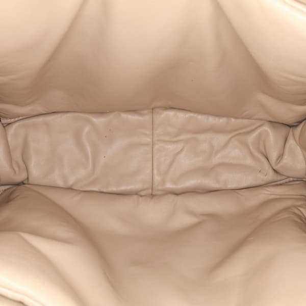 Pre-owned Prada Medium Nappa Soft Padded Double Handled Bag Brown