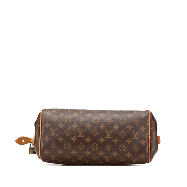 Pre-owned Louis Vuitton Monogram Montorgueil PM Brown