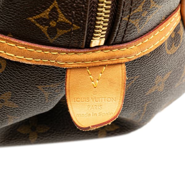 Pre-owned Louis Vuitton Monogram Montorgueil PM Brown
