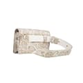 Miniatyrbild 2 av 3: Sac Banane Modell Signatur Tryckt Pythonskinn med Justerbar Axelrem IDEAL OF SWEDEN Beige