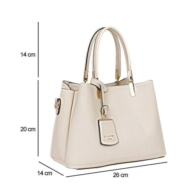 Handväska - Gallantry - Tote - Beige - Axelled - Dragkedja