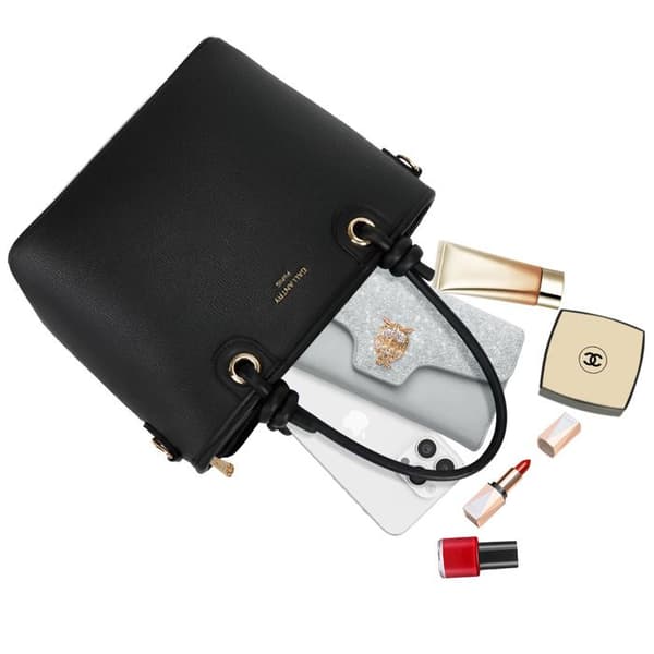 Elegant Tote Bag for Women with Shoulder Strap Gallantry Black