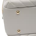 Pikkukuva 10 / 10: Pre-owned Chanel Medium Chevron Lambskin Trendy CC Bowling Bag Gray