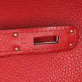 Pikkukuva 6 / 9: Pre-owned Hermès Togo Birkin Retourne 35 Red