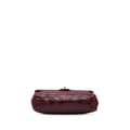 Pikkukuva 3 / 10: Pre-owned Chanel Medium Glazed Calfskin Castle Rock Top Handle Flap Red