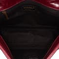 Pikkukuva 4 / 10: Pre-owned Chanel Medium Glazed Calfskin Castle Rock Top Handle Flap Red